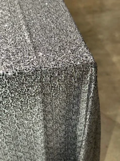 1pc - Taffeta Sequins Table Linen 108