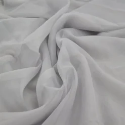 1pc - Voile Drapery Panels 14' Tall x 118" Wide - Silver
