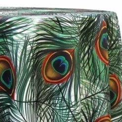 Peacock (Poly Print) Table Linen