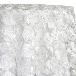 Peony Bouquet Table Linen in Ivory