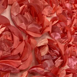 Peony Bouquet Table Runner in Coral