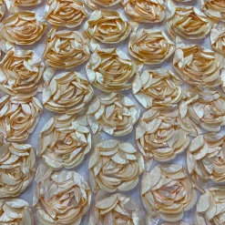 Peony Bouquet Table Runner in Peach