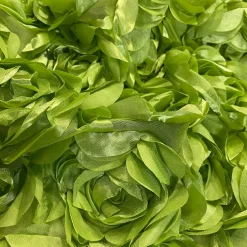 Peony Bouquet Table Runner in Lime