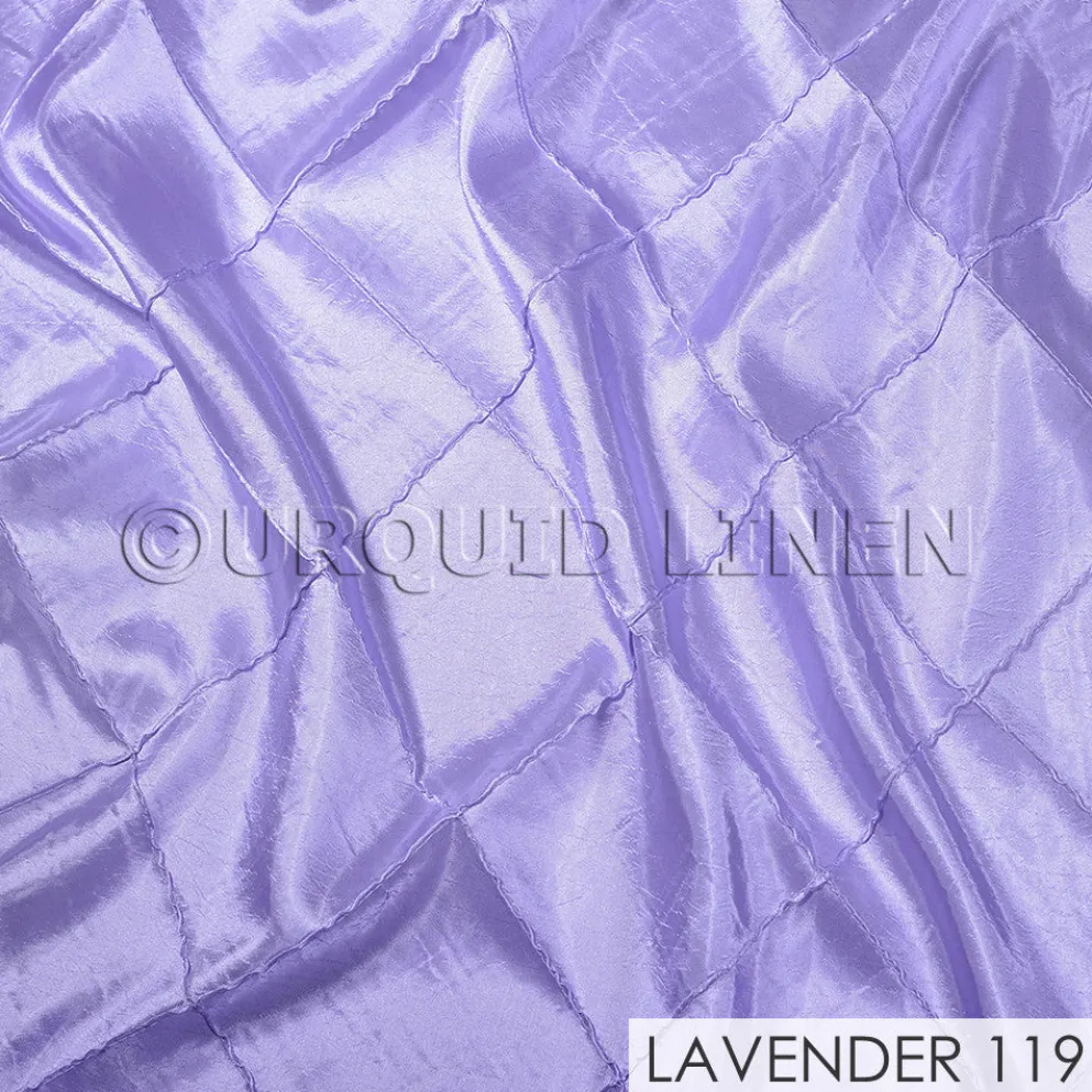 4" Pintuck Taffeta Banquet Fitted Tablecloths - Hospitality Line