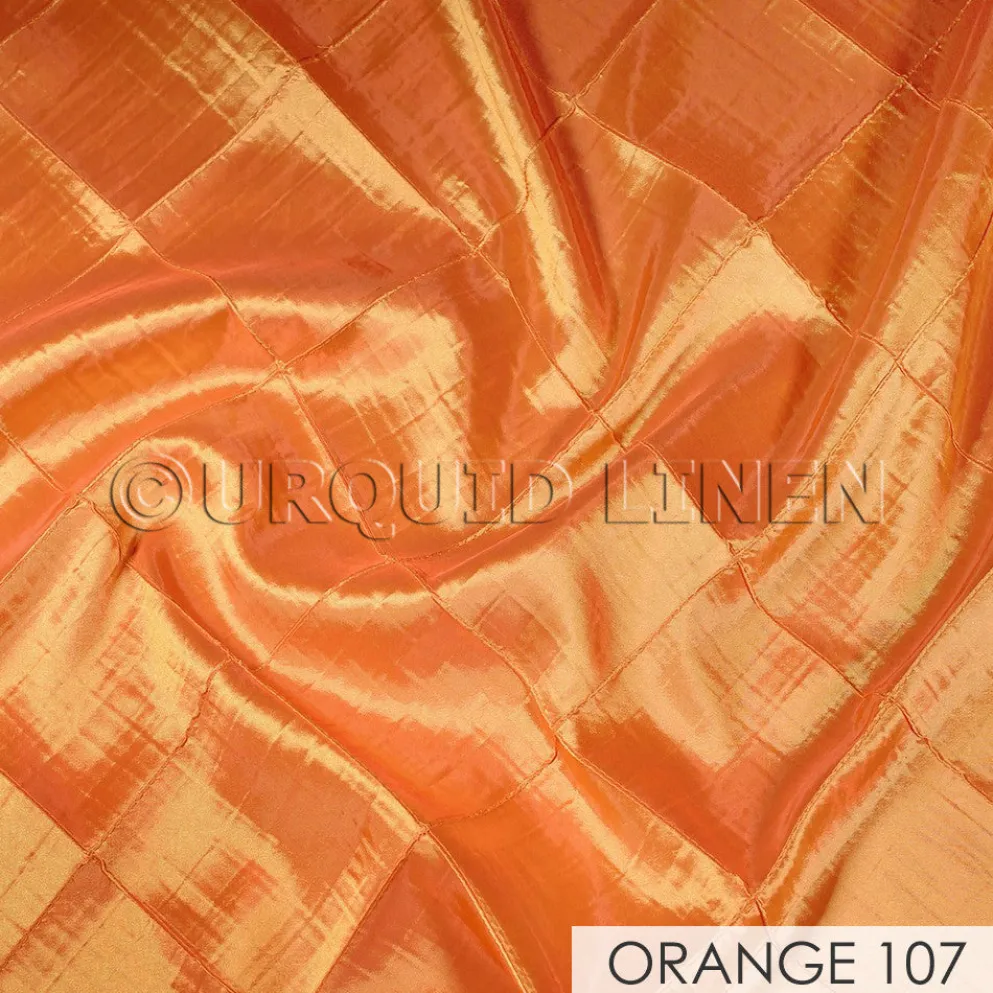4" Pintuck Taffeta Banquet Fitted Tablecloths - Hospitality Line