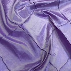 4" Pintuck Taffeta Table Linen in Lavender 119