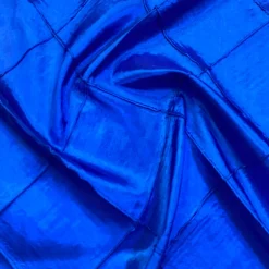 4" Pintuck Taffeta Table Runner in Royal