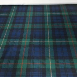 Plaid (Poly Print) Table Linen in Green