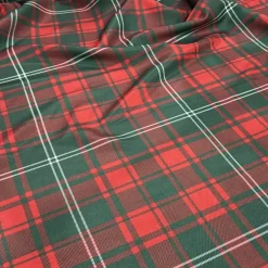 Plaid (Poly Print) Table Linen in Hollyridge