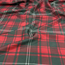 Plaid (Poly Print) Table Napkin in Hollyridge