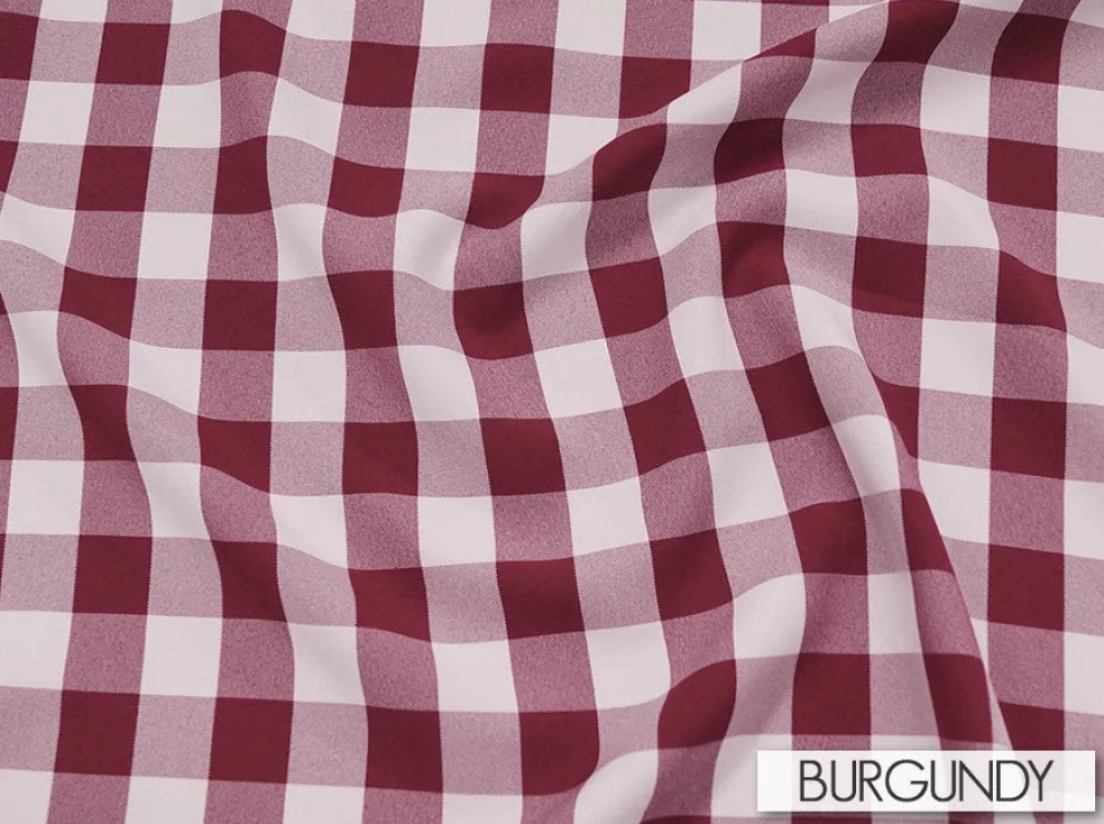 Polyester Checker (Gingham)