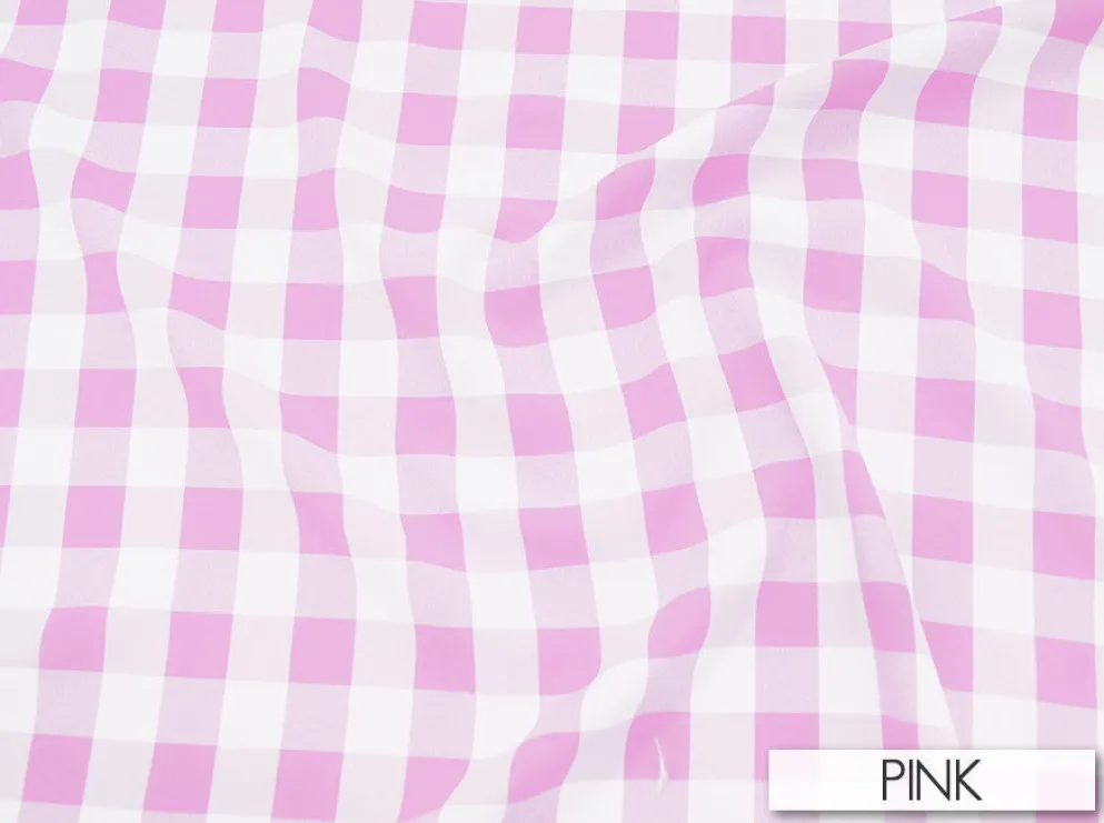 Polyester Checker (Gingham)