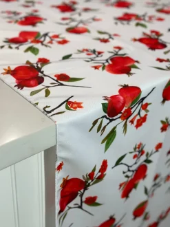 Pomegranate (Poly Print) Table Linen