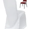 Poplin Crown Back Banquet Chair Cover - Basic Quality