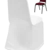 Poplin Stacking Banquet Chair Cover - Basic Quality