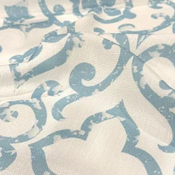 Portofino (Slub Print) Table Napkin in Lt Blue