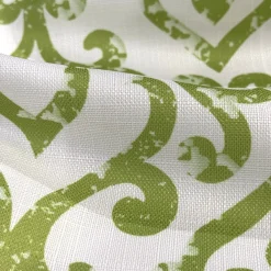 Portofino (Slub Print) Table Runner in Avocado