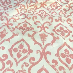 Portofino (Slub Print) Table Runner in Dusty Rose