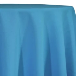 Premium Poly (Poplin) Table Linen in Turquoise 1143