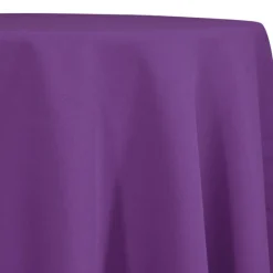 Premium Poly (Poplin) Table Linen in Purple 1259