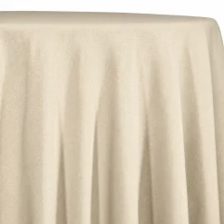 Premium Poly (Poplin) Table Linen in Champagne 1677