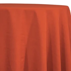 Premium Poly (Poplin) Table Linen in Rust 1352