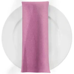 Premium Poly (Poplin) Table Napkin in Pink D 1158