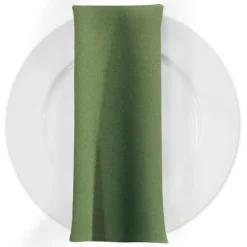 Premium Poly (Poplin) Table Napkin in Olive 1335