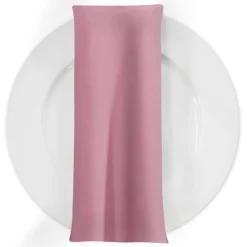 Premium Poly (Poplin) Table Napkin in Dusty Rose 1162