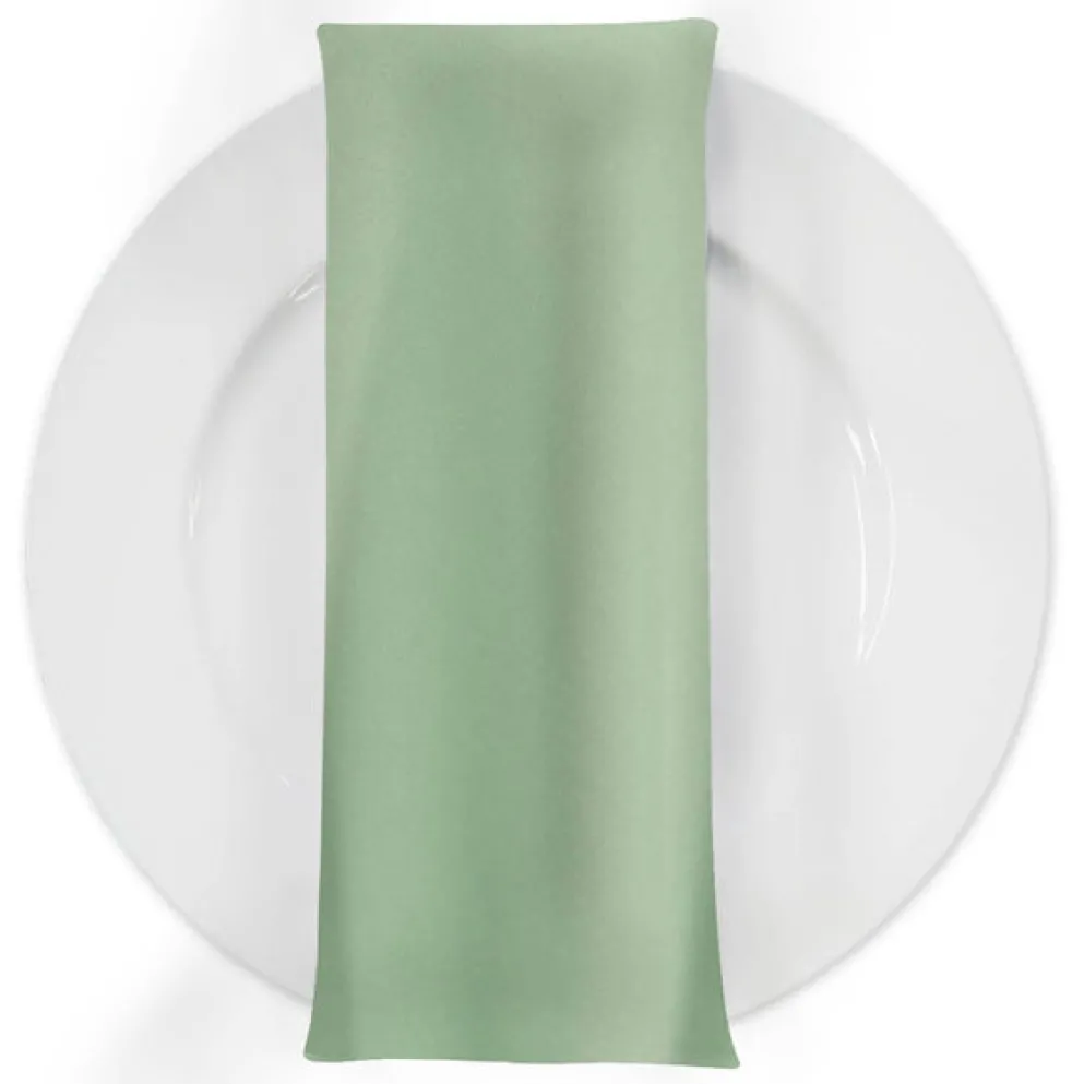 Premium Poly (Poplin) Table Napkin in Mint 1320