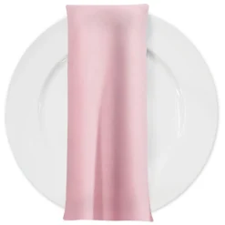Premium Poly (Poplin) Table Napkin in Pink Salmon 1720