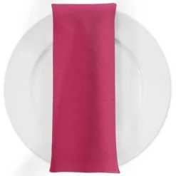 Premium Poly (Poplin) Table Napkin in Fuchsia 1225