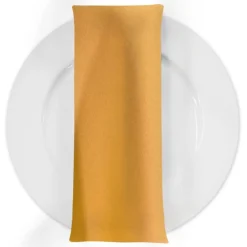 Premium Poly (Poplin) Table Napkin in Melon 1403