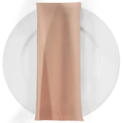 Premium Poly (Poplin) Table Napkin in Peach 1176