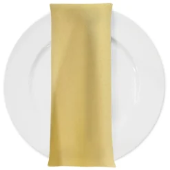 Premium Poly (Poplin) Table Napkin in Yellow 1905