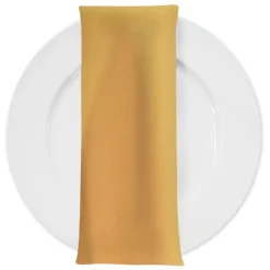 Premium Poly (Poplin) Table Napkin in Gold 1671