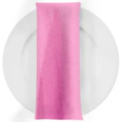 Premium Poly (Poplin) Table Napkin in Pink 1158