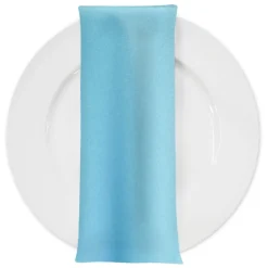 Premium Poly (Poplin) Table Napkin in Aqua 1116