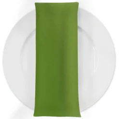 Premium Poly (Poplin) Table Napkin in Lime 1184