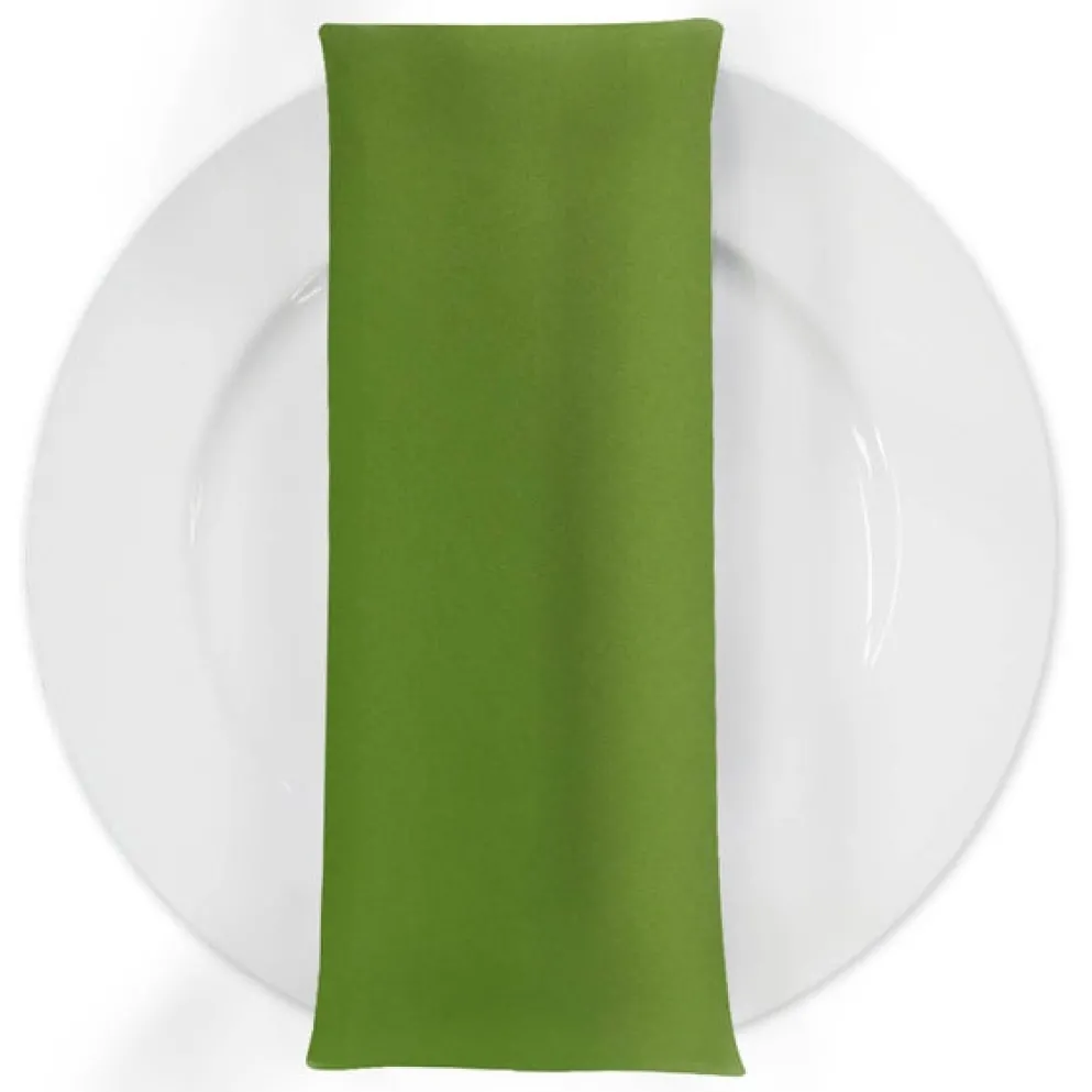 Premium Poly (Poplin) Table Napkin in Lime 1184