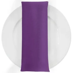 Premium Poly (Poplin) Table Napkin in Purple 1259