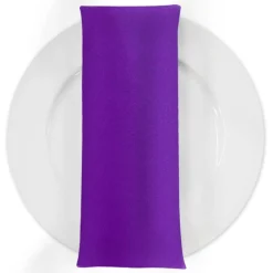 Premium Poly (Poplin) Table Napkin in Purple 1255