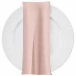 Premium Poly (Poplin) Table Napkin in Blush/G 1499