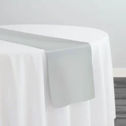 Premium Poly (Poplin) Table Runner in Ivory 1111