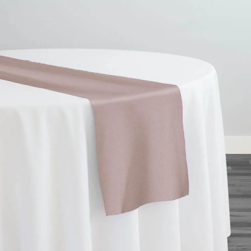 Premium Poly (Poplin) Table Runner in Sand 1779