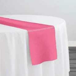 Premium Poly (Poplin) Table Runner in Coral L 1201