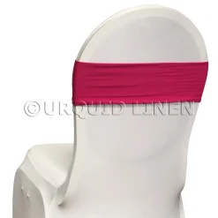 Premium Spandex Chair Band in Fuchsia 3