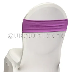 Premium Spandex Chair Band in Orchid 28