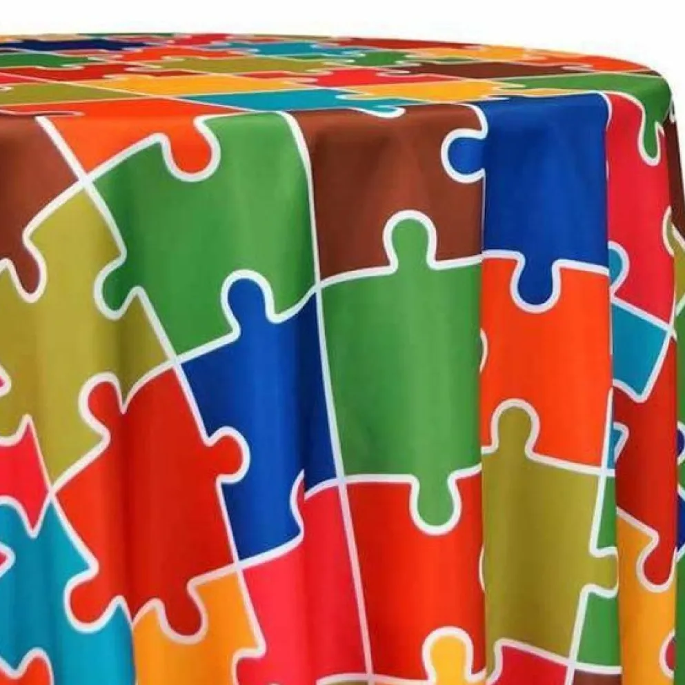 Puzzle (Poly Print) Table Linen
