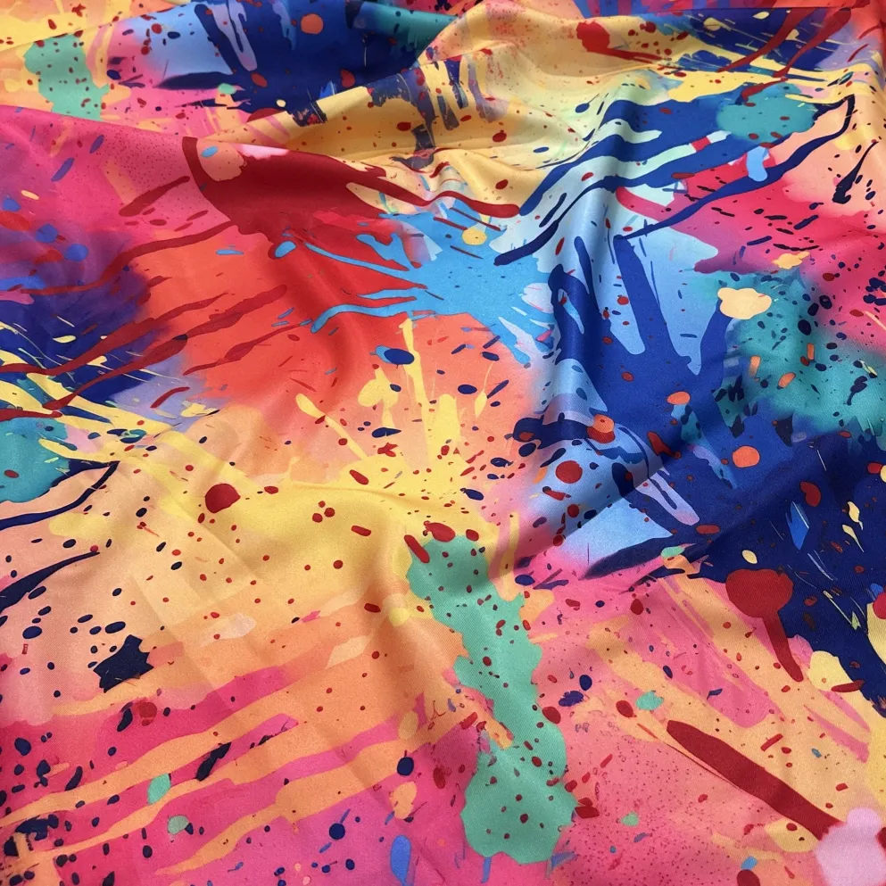 Rainbow Burst (Poly Print) Table Linen